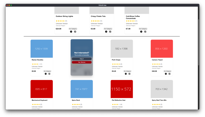 Not Interested Feature